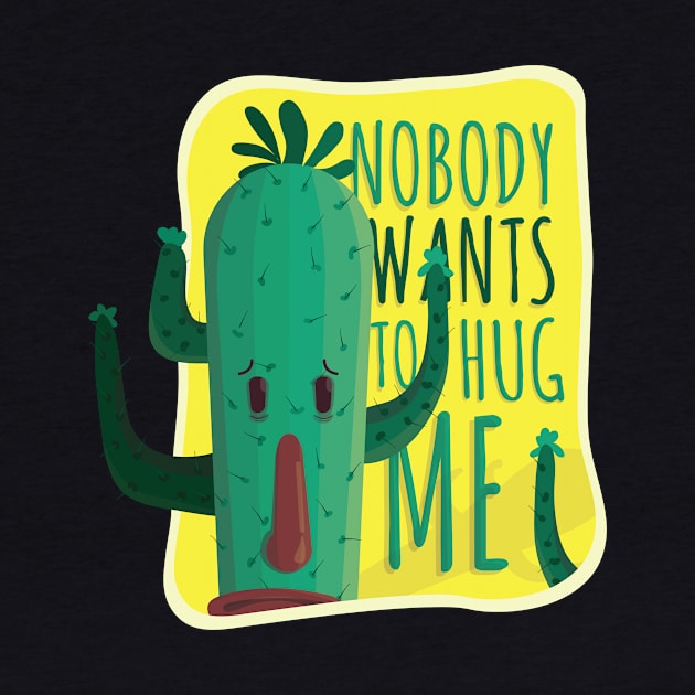 Funny Cactus Cartoon Design by CoolArts